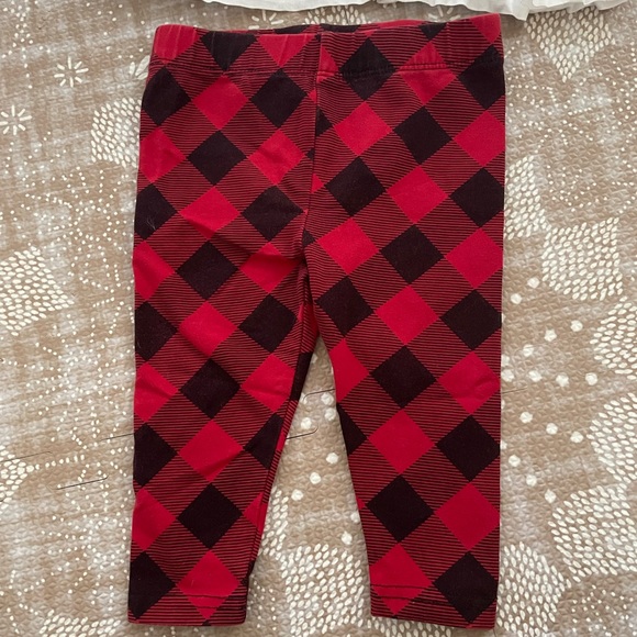 Ralph Lauren Ruffled Shirt and Checkered Holiday Pants - Picture 3 of 5